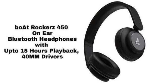 Boat Rockerz 450 ब्लूटूथ हेडफोन Boat Rockerz 450 ब्लूटूथ हेडफोन