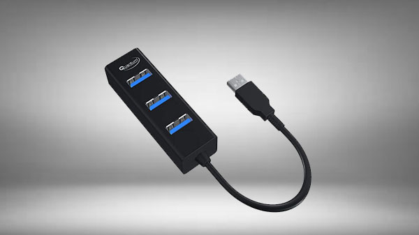 Quantum QHM6642, USB hub