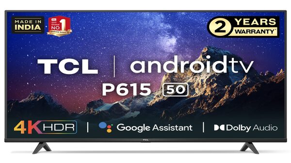 TCL 50-inch 4K Ultra HD Certified Android Smart LED TV