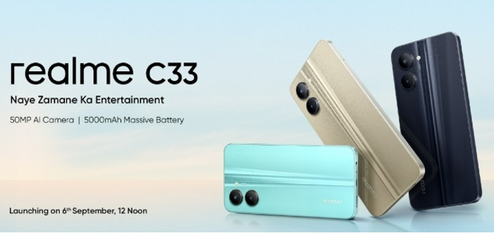 दिल लूटने आया स्टाइलिश डिजाइन वाला Realme C33 स्मार्टफोन, देखें फीचर्स