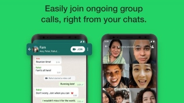 अब WhatsApp Group Calling में एक साथ 32 लोगों को जोड़ा जा सकेगा अब WhatsApp Group Calling में एक साथ 32 लोगों को जोड़ा जा सकेगा