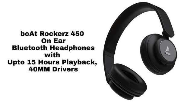 Boat Rockerz 450 हेडफोन Boat Rockerz 450 हेडफोन