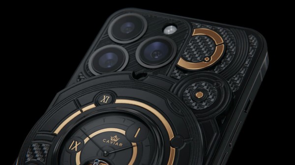 3. Caviar’s Tourbillion Carbon Gold Apple iPhone 14 Pro range