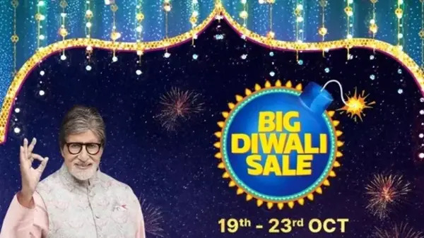 Flipkart Big Diwali Sale: इलेक्ट्रॉनिक्स पर मिलेगी 80% तक की भारी छूट Flipkart Big Diwali Sale: इलेक्ट्रॉनिक्स पर मिलेगी 80% तक की भारी छूट