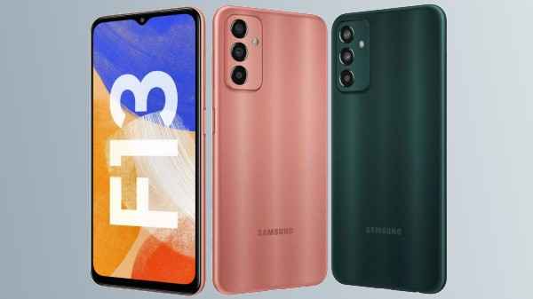 Samsung Galaxy F13 स्मार्टफोन Samsung Galaxy F13 स्मार्टफोन