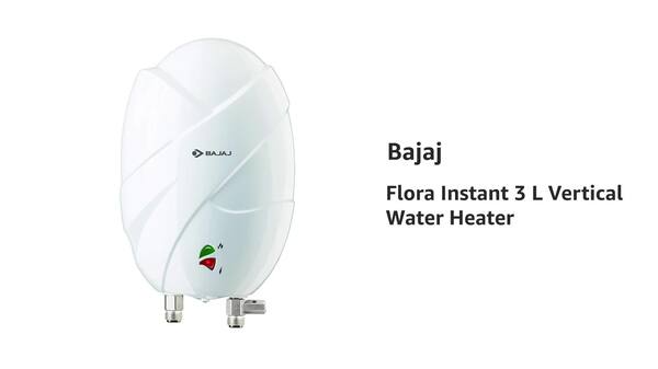 Bajaj Flora Instant 3 Ltr Vertical वाटर हीटर Bajaj Flora Instant 3 Ltr Vertical वाटर हीटर