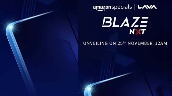 Lava Blaze NXT 25 नवंबर को भारत में होगा लॉन्च, अब तक का सबसे सस्ता 5G Lava Blaze NXT 25 नवंबर को भारत में होगा लॉन्च, अब तक का सबसे सस्ता 5G