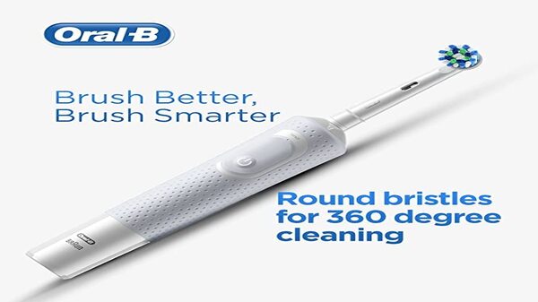 4- Oral B Vitality 100 White Criss-Cross Bristles 4- Oral B Vitality 100 White Criss-Cross Bristles
