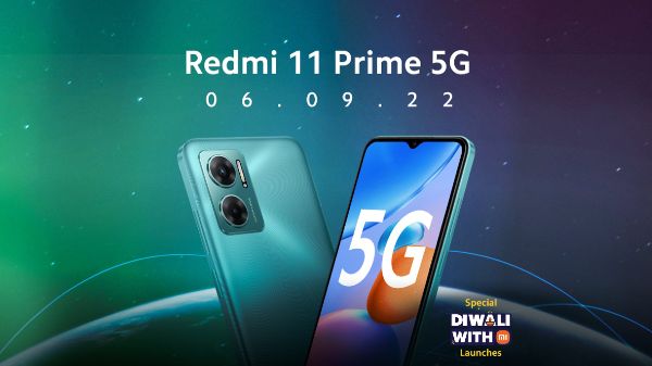 5. Redmi 11 Prime 5G 