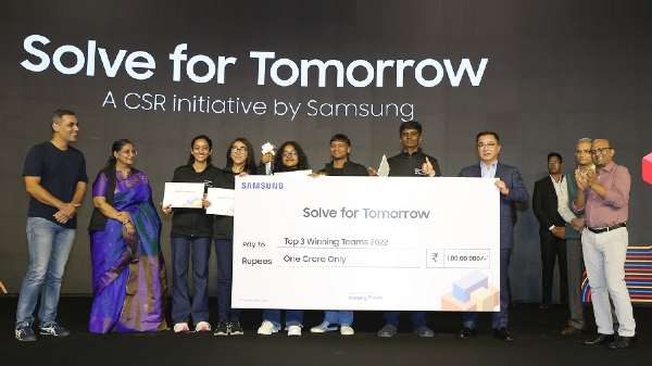 Samsung के 'Solve for Tomorrow' कंपटीशन में इन टॉप थ्री विनर्स ने बनाई Samsung के 'Solve for Tomorrow' कंपटीशन में इन टॉप थ्री विनर्स ने बनाई