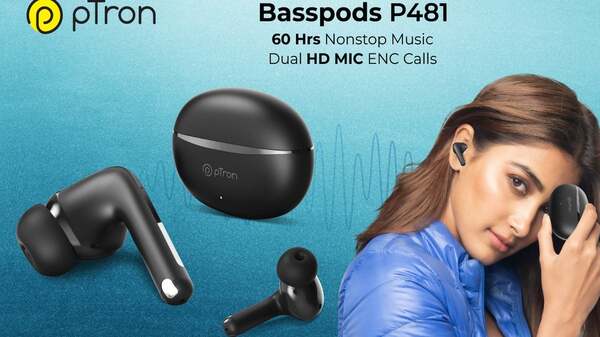 pTron Basspods P481 भारत में हुए लॉन्च, कीमत 900 रूपये से भी कम pTron Basspods P481 भारत में हुए लॉन्च, कीमत 900 रूपये से भी कम