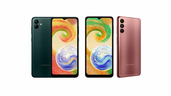 Samsung Galaxy A04e RAM, स्टोरेज और कलर ऑप्शन के साथ लॉन्च से पहले लीक Samsung Galaxy A04e RAM, स्टोरेज और कलर ऑप्शन के साथ लॉन्च से पहले लीक