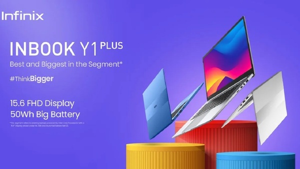 Infinix Inbook Y1 Plus को Intel Core i3 प्रोसेसर के साथ किया गया लॉन्च