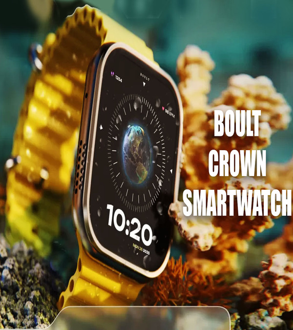 Apple Watch Ultra जैसी दिखने वाली Boult Crown स्मार्टवॉच लॉन्च