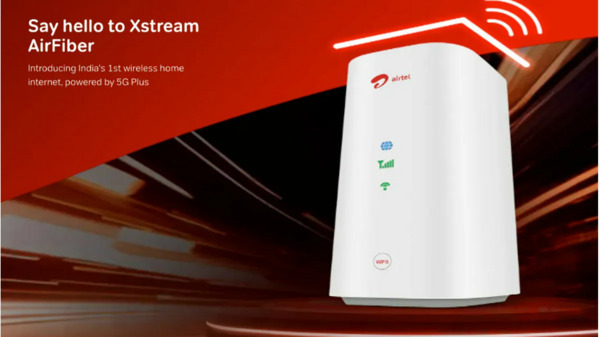 Airtel Xstream एयरफाइबर वायरलेस होम वाई-फाई डिवाइस लॉन्च