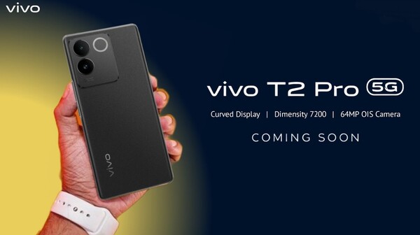3D कर्व्ड डिस्प्ले के साथ Vivo T2 Pro 5G भारत में जल्द होगा लॉन्च