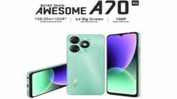 itel A70 स्मार्टफोन 5000mAh बैटरी, 12GB तक रैम के साथ लॉन्च, जाने कीमत