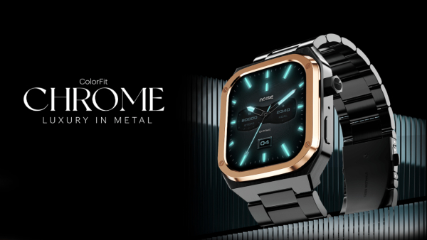 Noise ColorFit क्रोम स्मार्टवॉच भारत में लॉन्च, कीमत सबसे कम