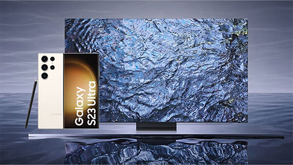 Samsung Neo QLED 4K TV के साथ आप Galaxy S23 Ultra को फ्री में पा सकते Samsung Neo QLED 4K TV के साथ आप Galaxy S23 Ultra को फ्री में पा सकते