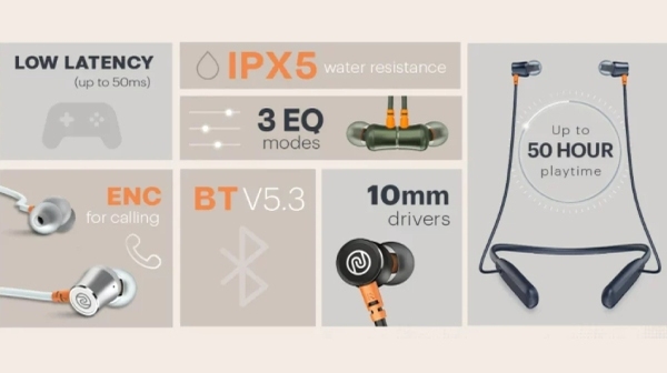 50 घंटे की बैटरी बैकअप के साथ  Noise airwave earbuds लॉन्च, जानें कीमत