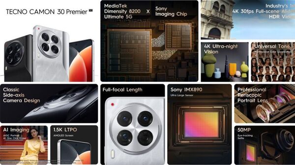 MWC 2024 में Tecno ने पेश किए Camon 30 सीरीज , जानिए फीचर्स  