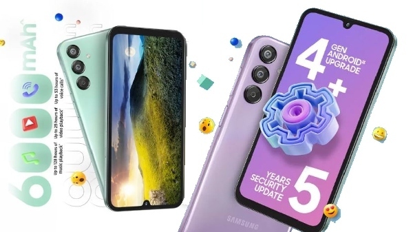 Samsung Galaxy F15 5G भारत में लॉन्च, जानें कीमत, ऑफर व स्पेसिफिकेशन Samsung Galaxy F15 5G भारत में लॉन्च, जानें कीमत, ऑफर व स्पेसिफिकेशन