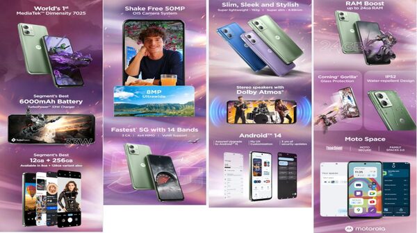 Motorola ने कम दाम में तगड़े फीचर्स वाला 5G स्मार्टफोन किया लॉन्च