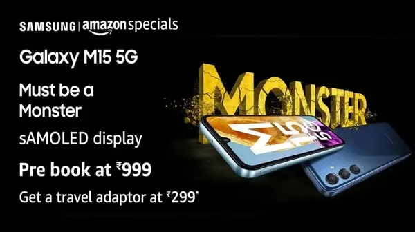 Samsung Galaxy M15 5G की भारत में प्री-बुकिंग शुरू, मिलेंगे कई फायदें