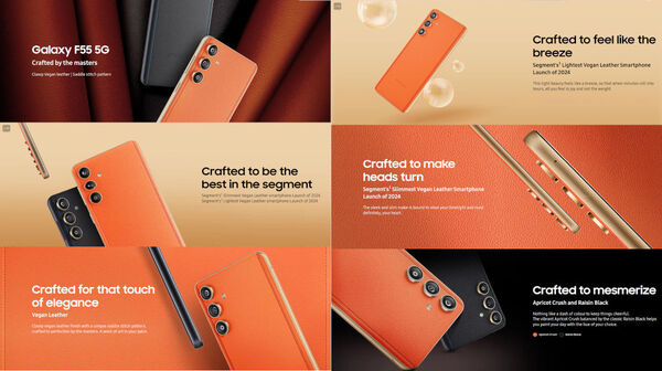 भारत में Samsung Galaxy F55 5G स्मार्टफोन 17 मई को होगा लॉन्च