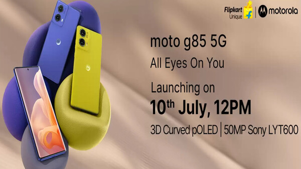 Moto G85 5G के भारत में लॉन्च से पहले स्पेसिफिकेशन का खुलासा
