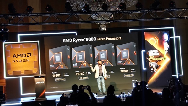 AMD ने भारत में Ryzen 9000 सीरीज डेस्कटॉप प्रोसेसर किया लॉन्च