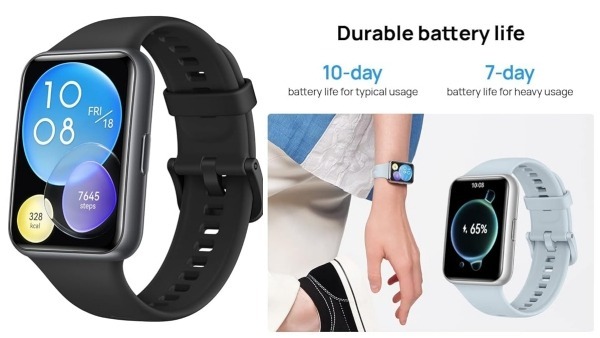 97 वर्कआउट मोड के साथ लॉन्च हुई Huawei Watch fit 2