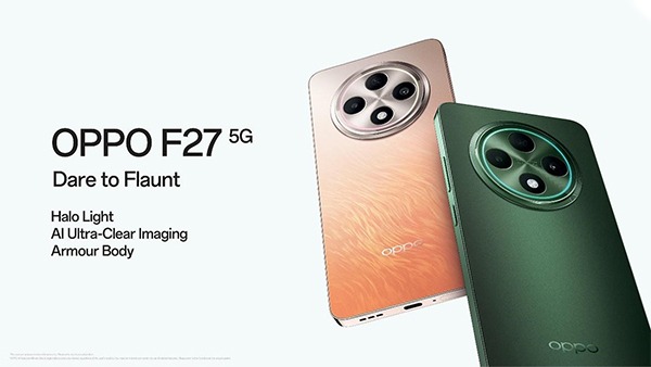 OPPO F27 5G वाइब्रेंट डिस्प्ले के साथ आपका अल्टीमेट पार्टी बडी