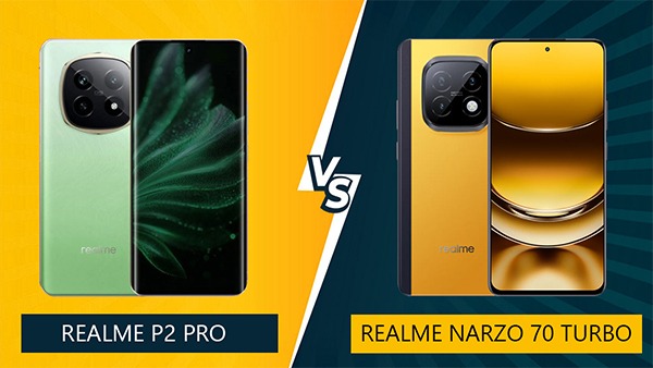 Realme P2 Pro और Realme Narzo 70 Turbo में जानें अंतर