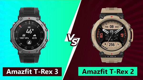 Amazfit T-Rex 3 vs T-Rex 2: कौन सी रग्ड Smartwatch है बेस्ट