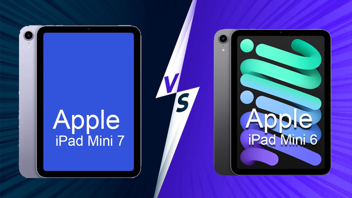 Apple iPad Mini 7 vs iPad Mini 6 Who is better in performance, camera