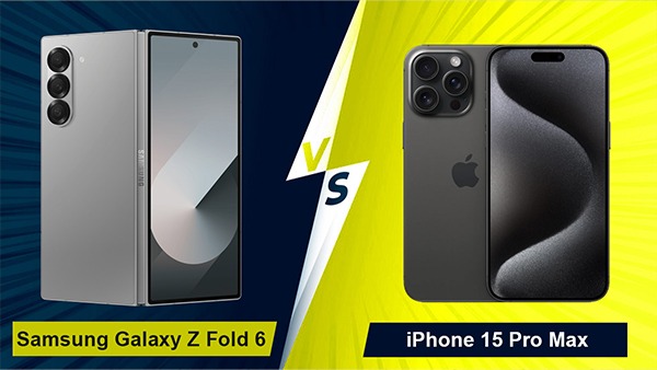 Galaxy Z Fold 6 Special Edition vs iPhone 15 Pro Max: की तुलना