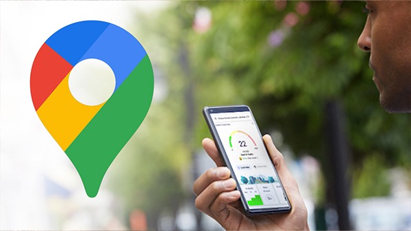  अब Google Map पर मिलेगा शहर का AQI 
