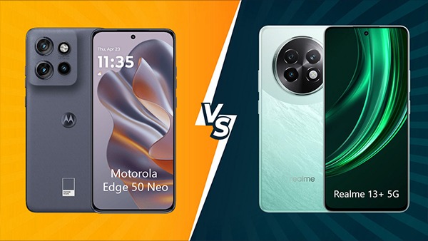Motorola Edge 50 Neo और Realme 13+ 5G में अंतर
