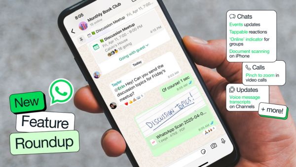WhatsApp यूजर्स को मिले शानदार फीचर्स