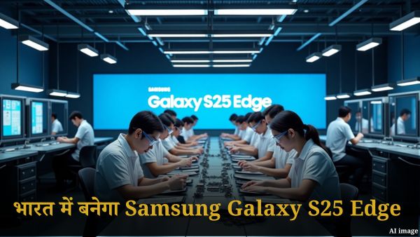भारत में शुरू हुआ Samsung Galaxy S25 Edge का प्रोडक्शन  