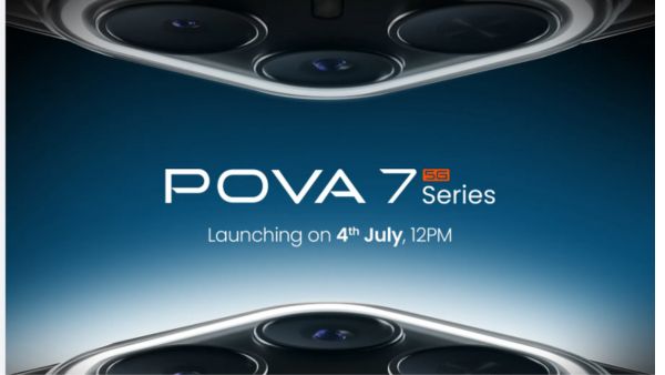 डेल्टा डिजाइन और स्मार्ट AI के साथ आएगी TECNO POVA 7 सीरीज