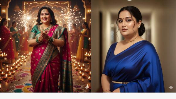 Gemini Nano Banana से क्रिएट करें रेट्रो बॉलीवुड साड़ी लुक