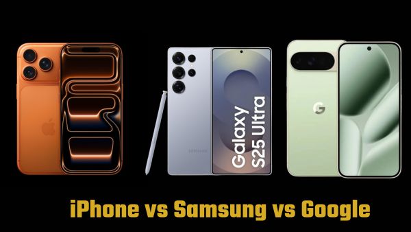 iPhone vs Samsung vs Google: किसके पास से सबसे दमदार फोन?