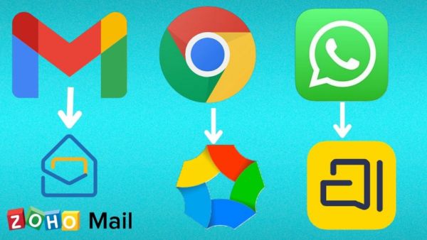 Gmail-WhatsApp को टक्कर देने आए Made-in-India ऐप्स
