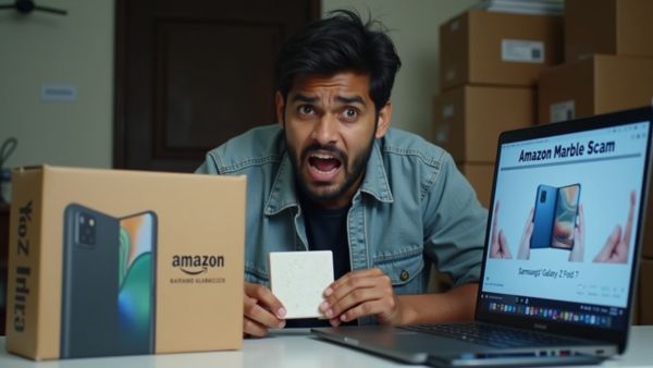 खरीदा 1.87 लाख का फोन और ऑडर में निकला टाइल!