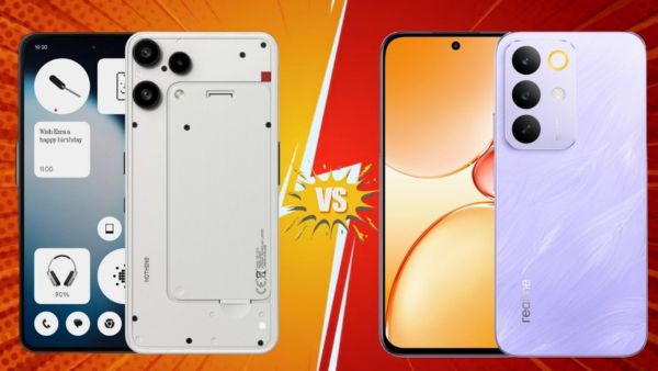 Realme C85 5G और Nothing Phone 3a Lite का कंपेरिजन