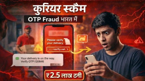 कुरियर स्कैम: ₹25 के लिंक ने लगाई ₹2.5 लाख की चपत! कुरियर स्कैम: ₹25 के लिंक ने लगाई ₹2.5 लाख की चपत!