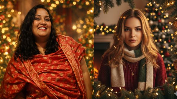 ChatGPT और Gemini से कैसे  बनाएं परफेक्ट Christmas Portrait