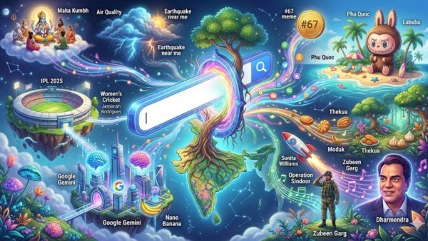 2025 में भारतीयों ने Google पर सबसे ज्यादा क्या ढूंढा? 